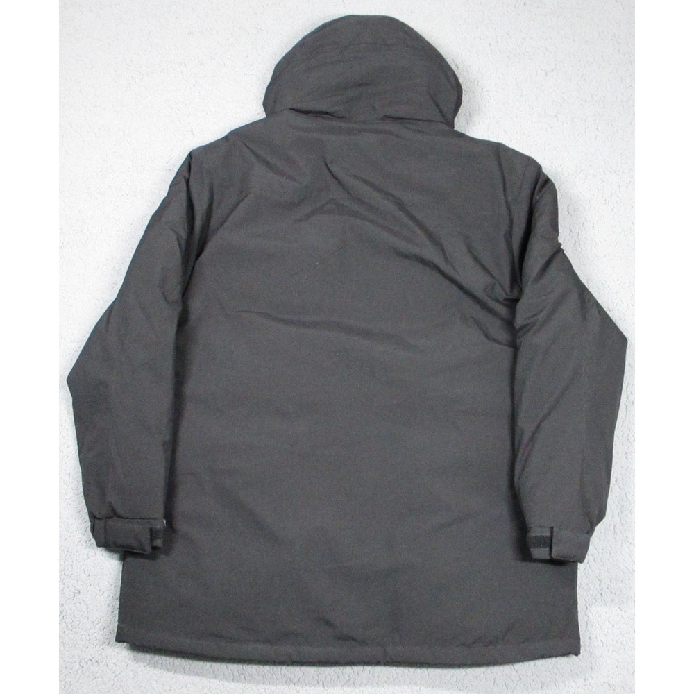 MSX By Michael Strahan Parka Mens XL Black Hooded Insulated Coat Water Resistant - Picture 10 of 10